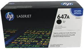 HP 647A Black Original LaserJet Toner Cartridge (CE260A)