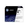 HP 64A Black Original LaserJet Toner Cartridge (CC364A)