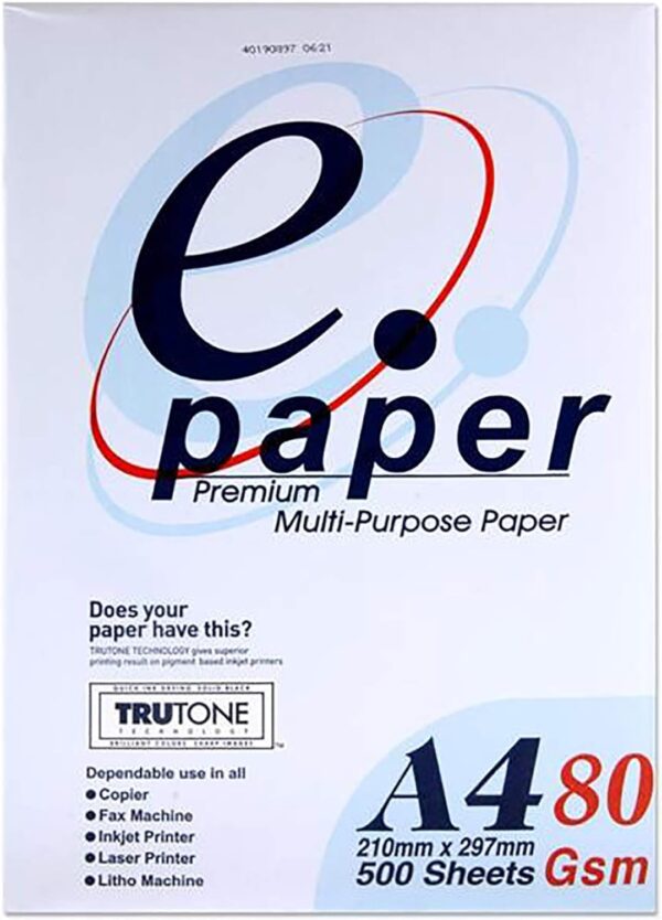 E-Paper Photocopy Paper A4 80gsm