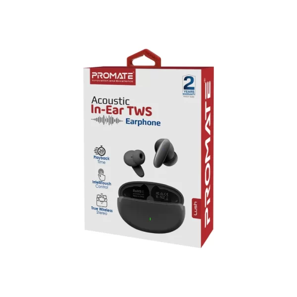 Promate Acoustic In-Ear TWS Earphones (Lush)