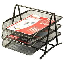 3 TIER MESH DOCUMENT TRAY