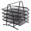 4 TIER MESH DOCUMENT TRAY