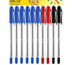 RACER BALL PENS - 10PC VALUE PACK