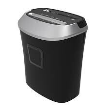 DELI E9948 CROSS-CUT PAPER SHREDDER - 10 SHTS/ 20 LT/ CC P3