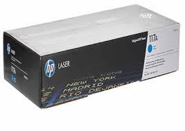 HP 117A Cyan original laser toner cartridge (W2071A)