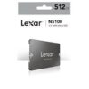 LEXAR NS100 2.5” SATA INTERNAL SSD 512GB