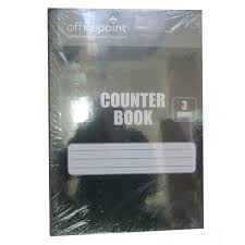 OFFICE POINT COUNTER BOOK 3 QUIRE